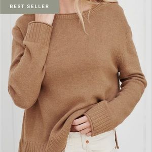 Jenni Kayne Every Day Sweater in color Dark Camel. Size small, only worn twice!